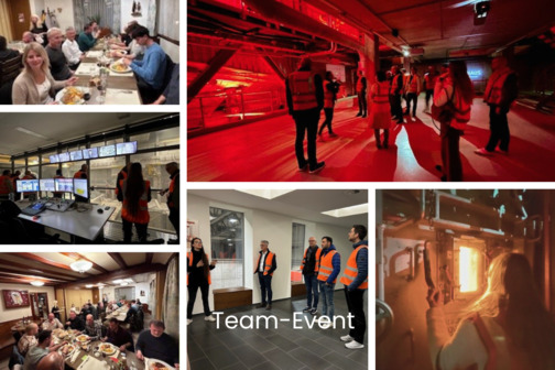 Team-Event vom Büro-Trakt am 7. November 2025