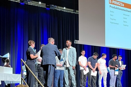 Herzliche Gratulation zum erfolgreichen Lehrabschluss!